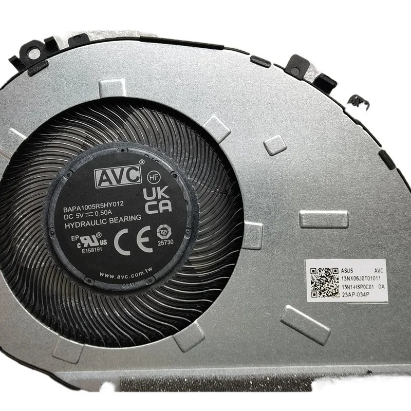 New Original Laptop CPU Cooling Fan For ASUS Chromebook Plus CX34 CX3402CB CX3402CBA BAPA1005R5HY012