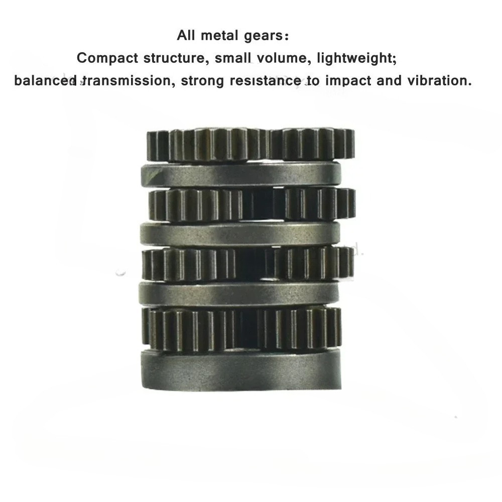 20mm Diameter DC Planetary Reduction Gearbox For 130/180 Motor