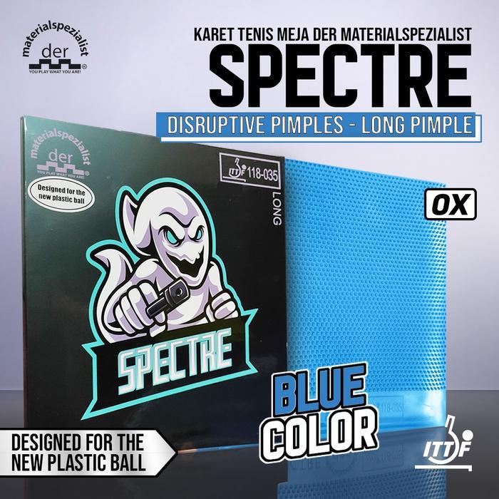 SAVVYSTYLESE// KARET BAT DER MATERIALSPEZIALIST SPECTRE BLUE BINTIK PANJANG OX