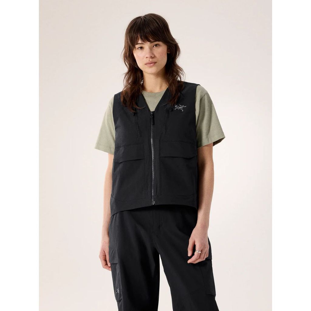 [PO] Vest ARCTERYX Sonai Utility Vest Women's Black FSAQ [WAJIB TANYAKAN STOCK SEBELUM MEMBELI]