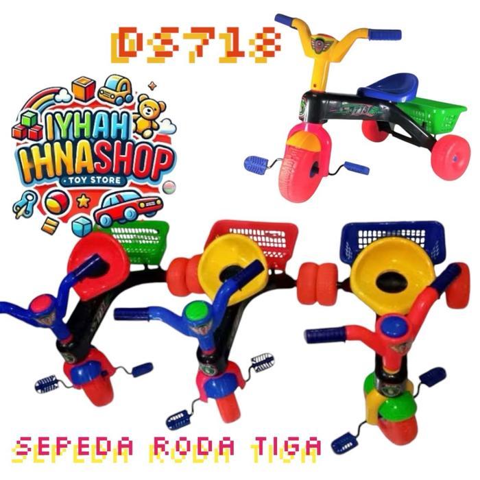 Mainan Anak Roda 3 Plastik Terlaris - DS718 - Toys