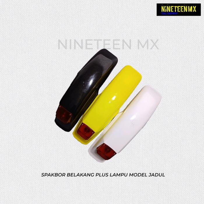 Spakbor Belakang Rm Jadul Plus Lampu Ts 125 Vintage