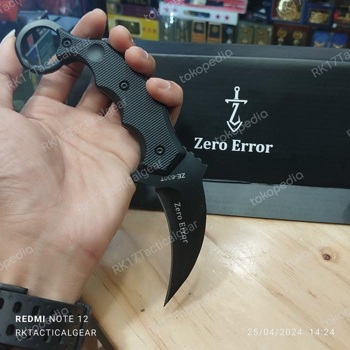 DISKON Pisau Import Zero Error / Kerambit / Survival kit Outdoor