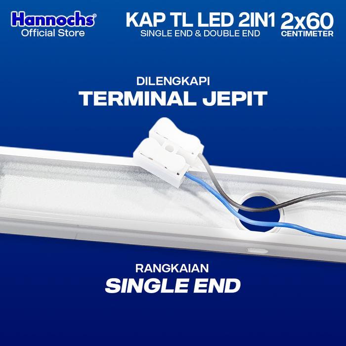 HANNOCHS LAMPU KAP TL 2IN1 - SINGLE END & DOUBLE END