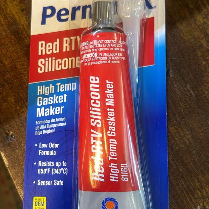 Permatex Red Gasket High Temp Gasket Red Permatex Gasket Maker 85gr