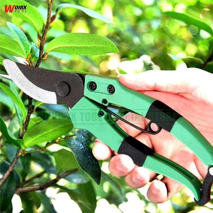 Woirx Tool Dahan Rumput Ranting Gunting Bonsai Gunting Taman Mini Terpercaya