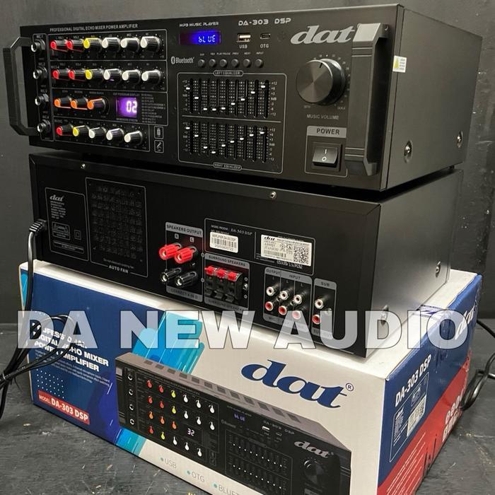 amplifier dat da303 dsp original subwoofer DAT DA 303