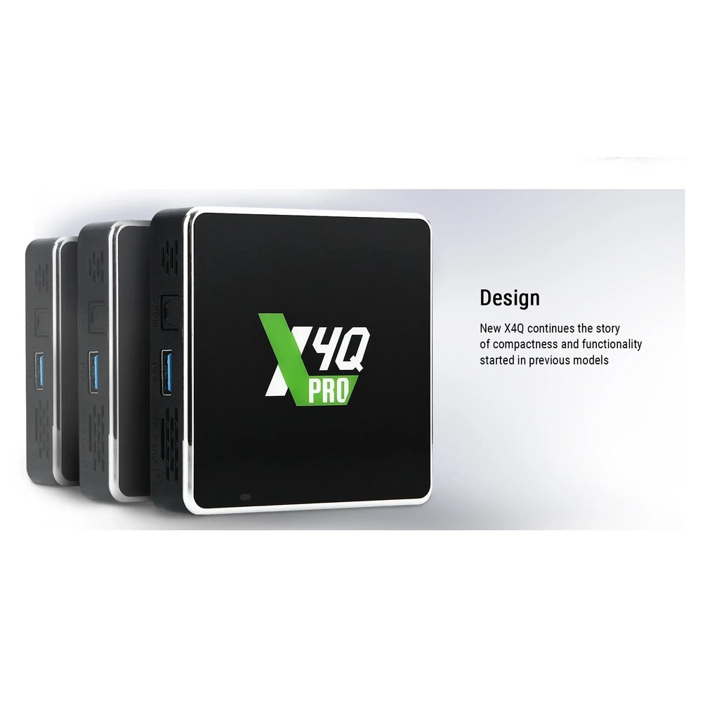 Ugoos X4Q Pro Smart TV Box Android 11 X4Q Pro 4GB 32GB X4Q Plus 4GB 64GB Amlogic S905X4 2.4G 5G WiFi