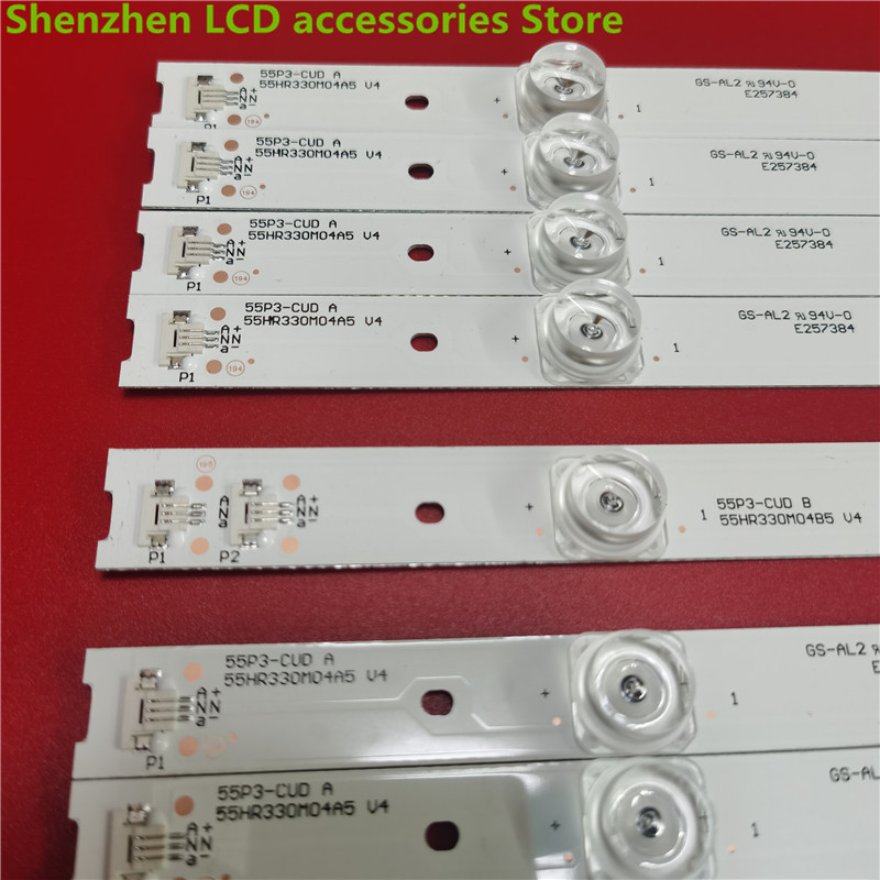 LED backlight For NEW L55P3CFS L55P3CUS LVU550ND1L cd9w27 55BC7600 55U6780C 4C-LB5504-HR17J HR18J