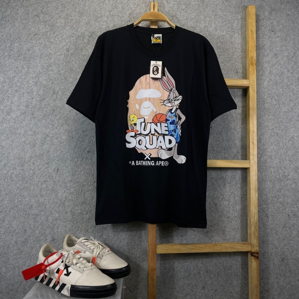 KAOS BAPE TUNE SQUAD /TSHIRT BAPE /BAJU BAPE MIRROR 1