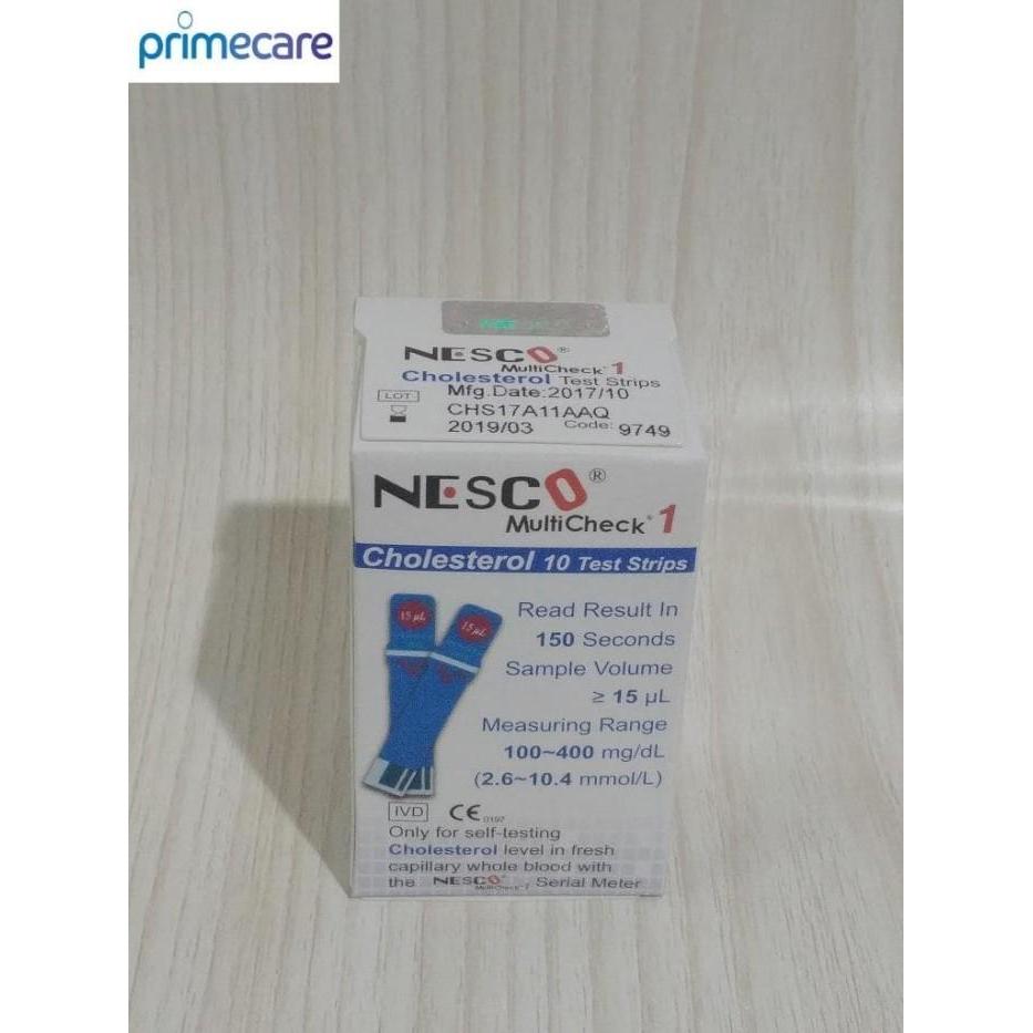 STRIP NESCO KOLESTEROL / CHOLESTROL / NESCO KOLESTEROL