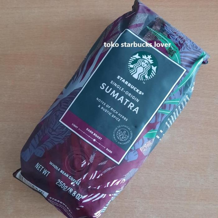 Starbucks Coffee Whole Bean 250 gram Sumatra Kopi