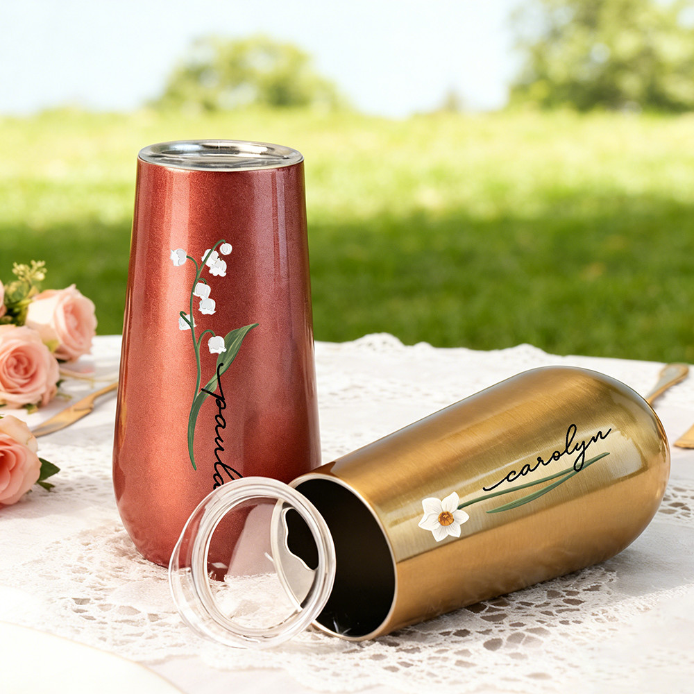 Custom Photo Stainless Steel Coffee Cup Leak-Proof Thermos Bottle Tea Coffee Mug Ice Mug