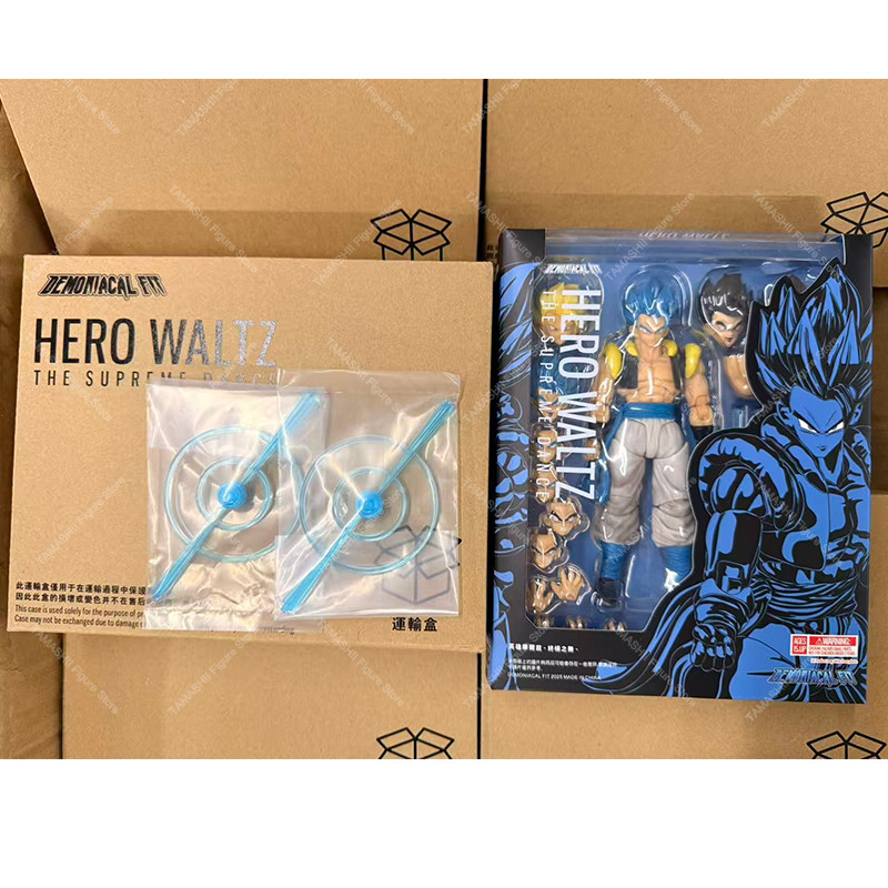 Demoniacal Fit Gogeta Figure Dragon Ball Hero Waltz The Supreme Dance Anime Action Figures Model Toy