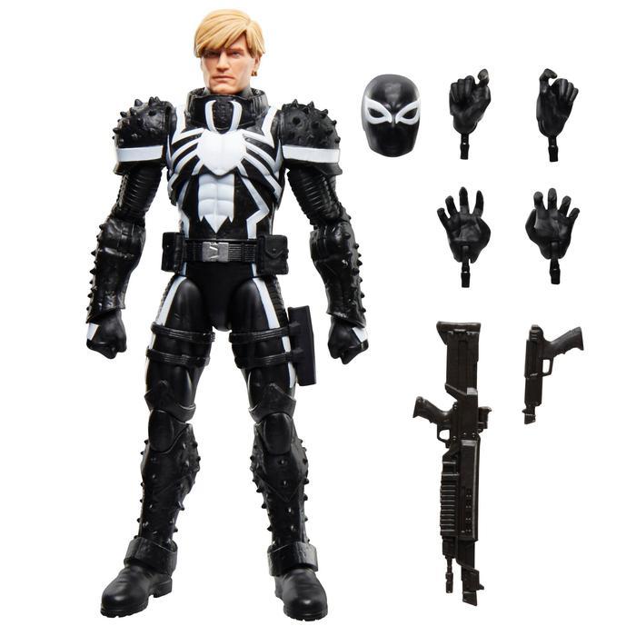 HOT SALE HASBRO MARVEL LEGENDS RETRO AGENT VENOM FLASH THOMPSON SPIDER-MAN VINTAGE CARD SPIDERMAN