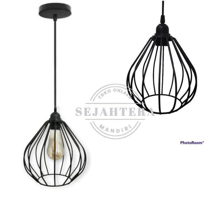 Lampu hias gantung bahan Besi minimalis modern de dekorasi Kamar