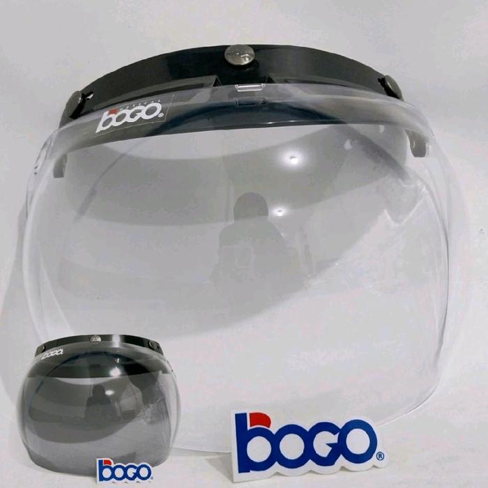 ASLI kaca BOGO 06 100% ORIGINAL ASLI BOGO cembung kaca helm bogo READY STOCK