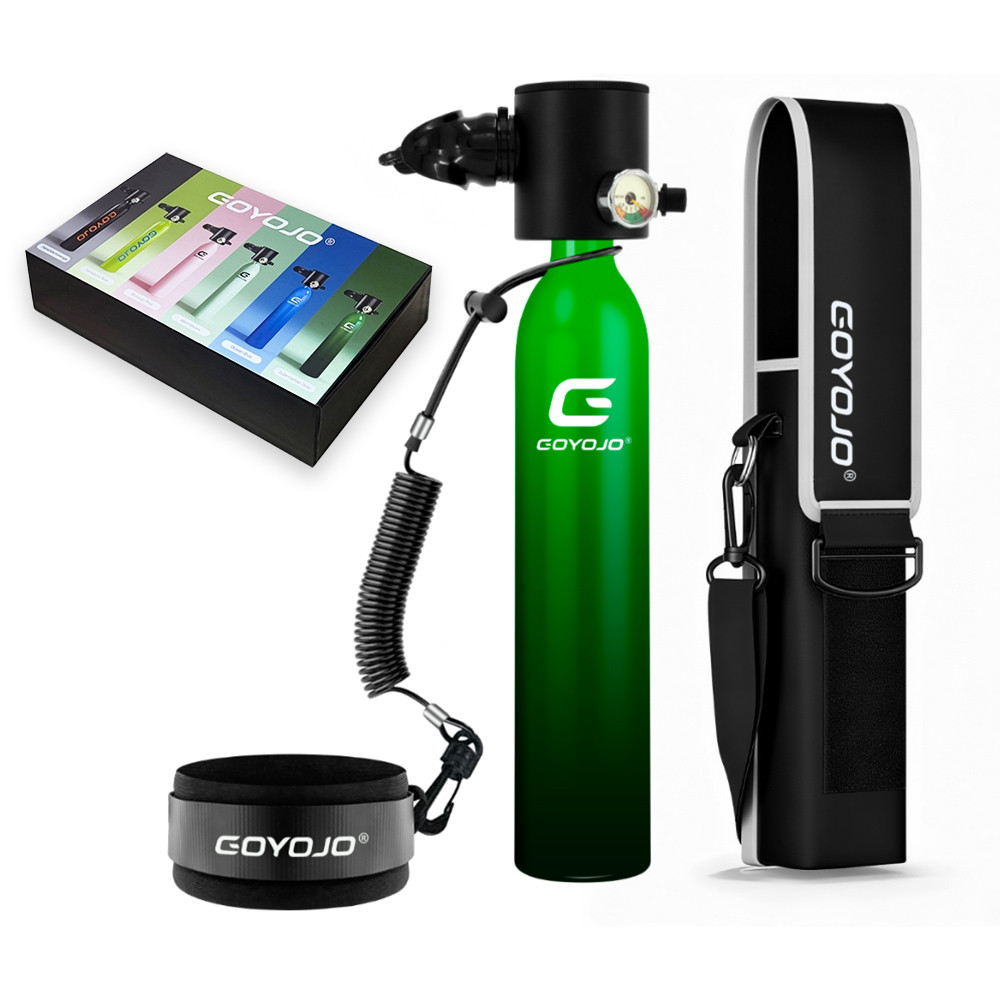 PROMO HARI INI Mini Scuba Tank 0.5L Portable Small Diving Tank for Underwater Breathing Reusable Div