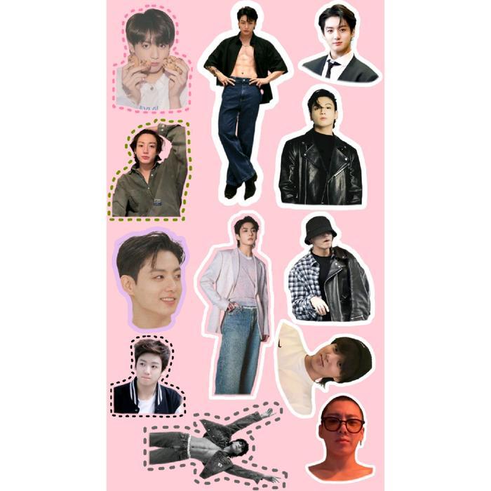"New" sticker BTS merchandise BTS merchandise Kpop Paper