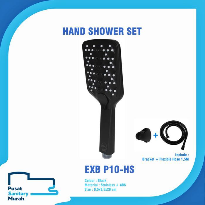 Eixo Hand Shower Set Bufalo + Selang Flexible Bracket
