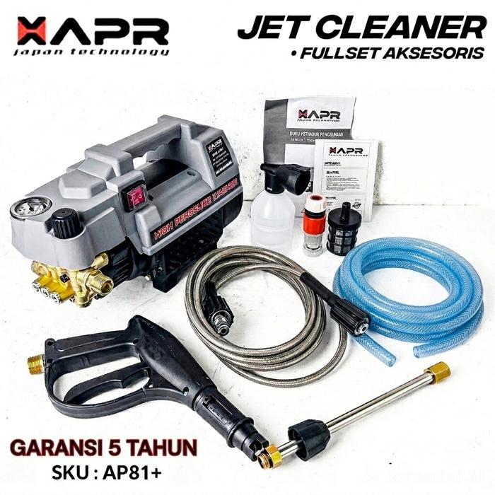 Apr Mesin Steam Ap81 Brushless Jet Cleaner High Preasure Cuci Motor Mobil 400W 10-150 Bar Silent