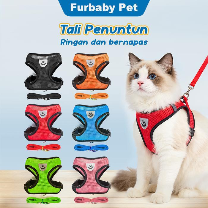BEST Rompi Kucing Tali Tali Anjing Kelinci Pengikat Reflektif Harness Kucing Murah