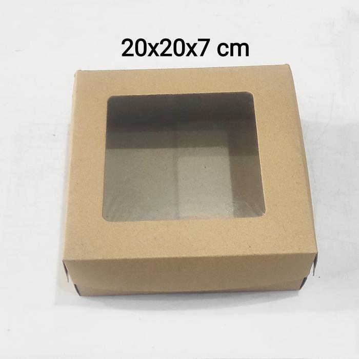 Kraft Dus 20X20X7 Cm