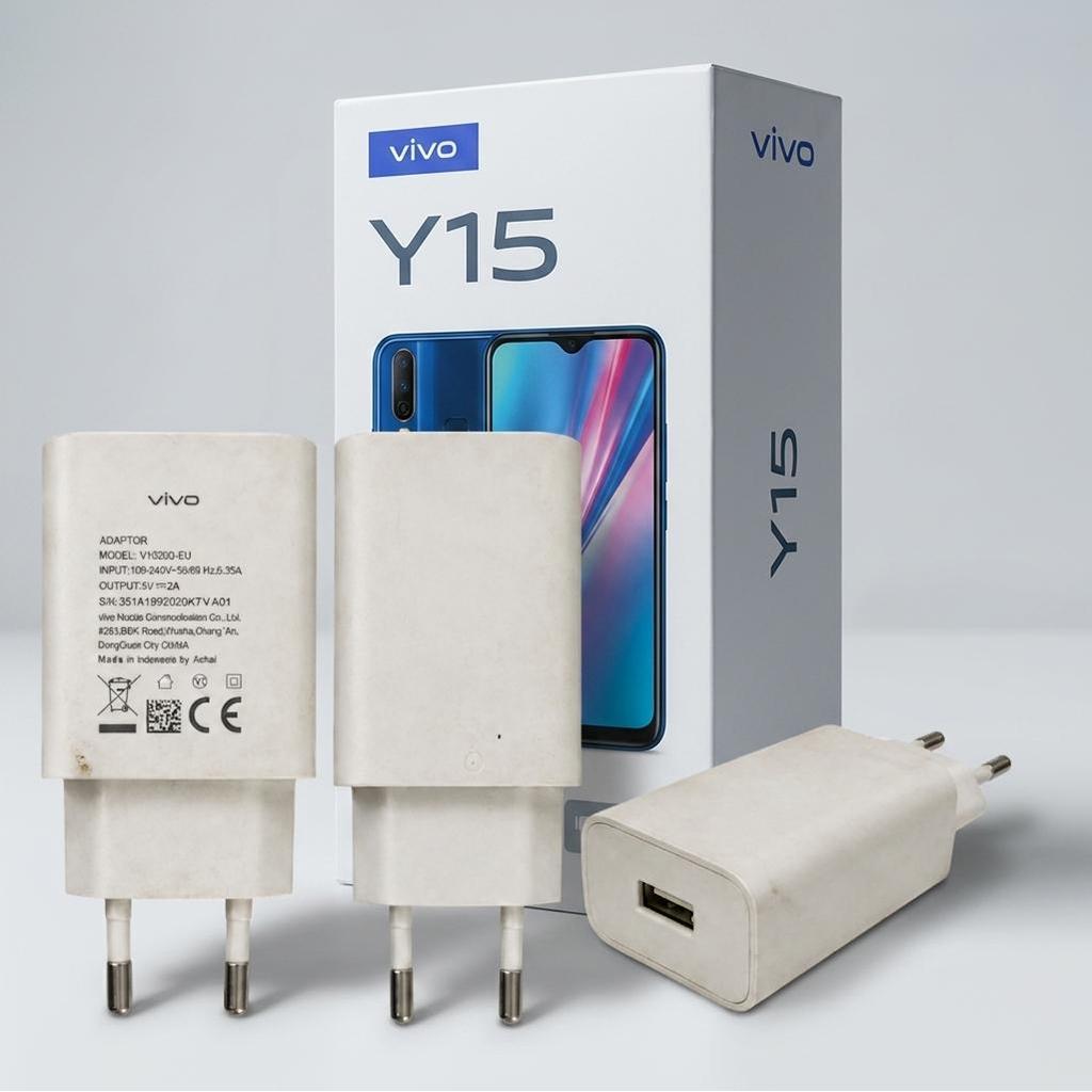 Kepala Charger Vivo V1020D-EU Original Bekas Standard Charging Vivo Y15