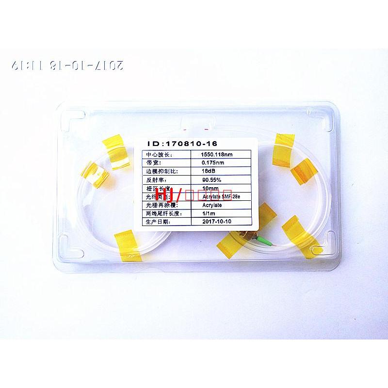 Fiber Bragg Grating 1550nm Grating FBG Fiber Bragg Grating Length 1 m Grating Length 10mmFC/APC