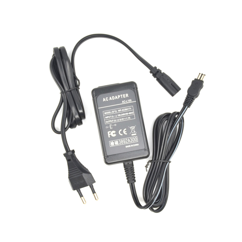 Ac-L100 Ac-L15 Ac-L10 Power Adapter 8.4v Charger For Sony Dcr-Trv325 Ccd-Trv57 Hdr-Ax2000