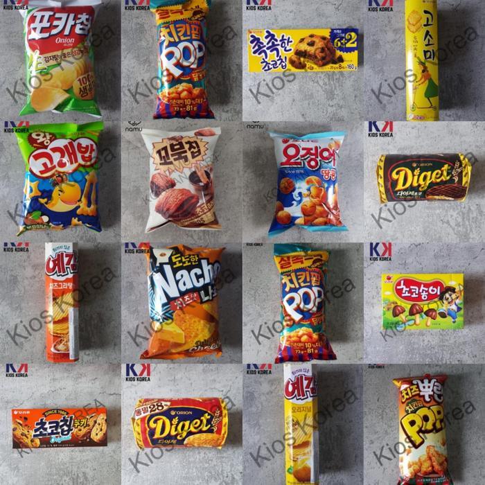 Orion Snack / Snack Korea Orion / Cemilan Korea