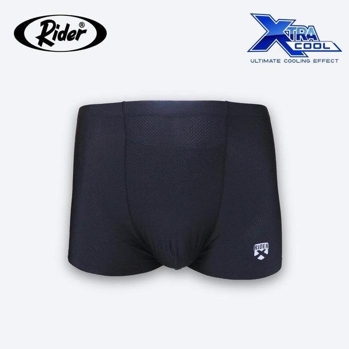 Rider Xtracool Brief Boxer Pria Teknologi Xtracool Bahan Nylon Spandex Sejuk dan Cepat Kering Warna 