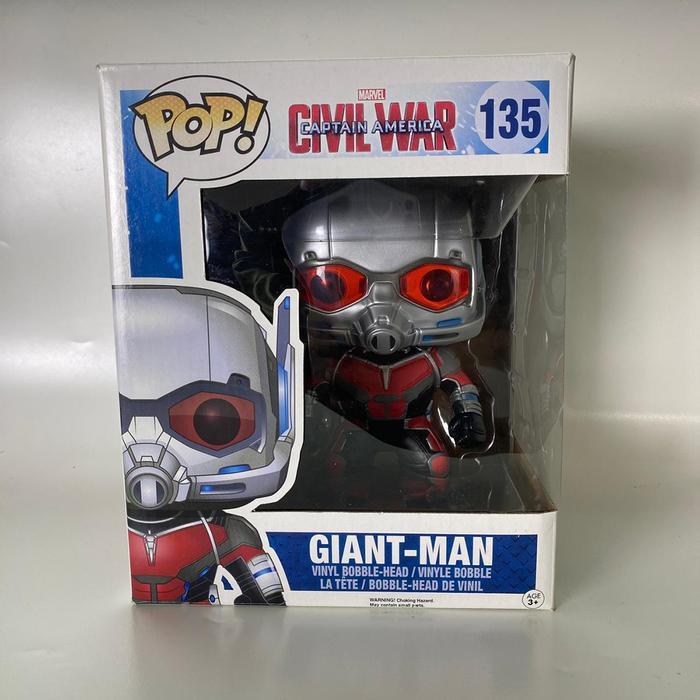 HOT SALE FUNKO POP MARVEL CIVIL WAR - GIANT - MAN#135 TERMURAH