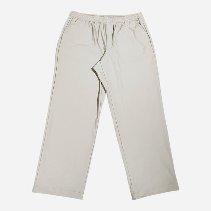 New Stl Jisoo Straight Sport Pants Detail Pinggang Kerut & Tali Serut Dengan 3 Kantong