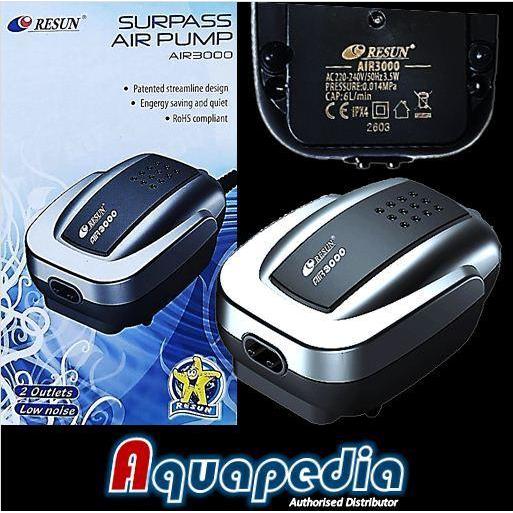 Resun Air3000 Pompa Udara Aerator Aquarium Air Pump Air-3000