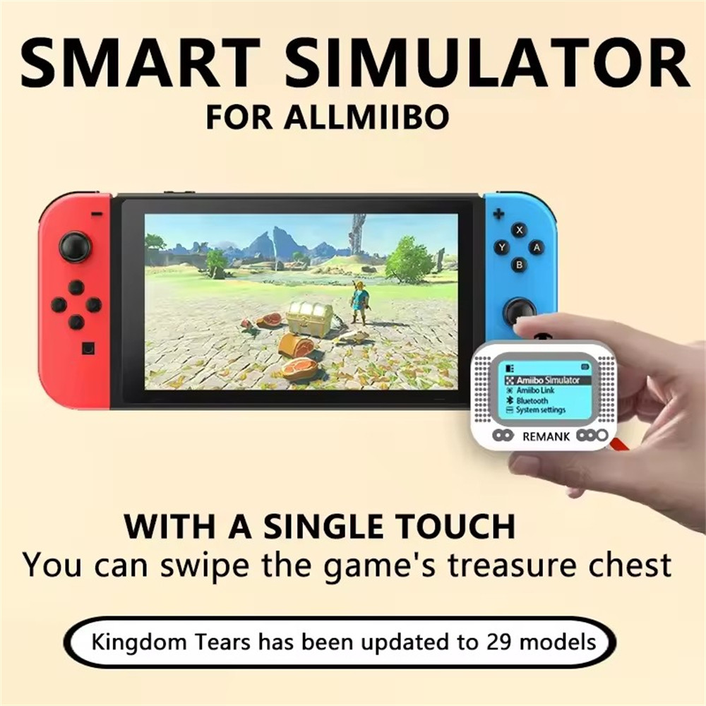 For Switch/Wiiu Gaming Accessories For Allmiibo Chargeable Intelligent Simulator Emulator