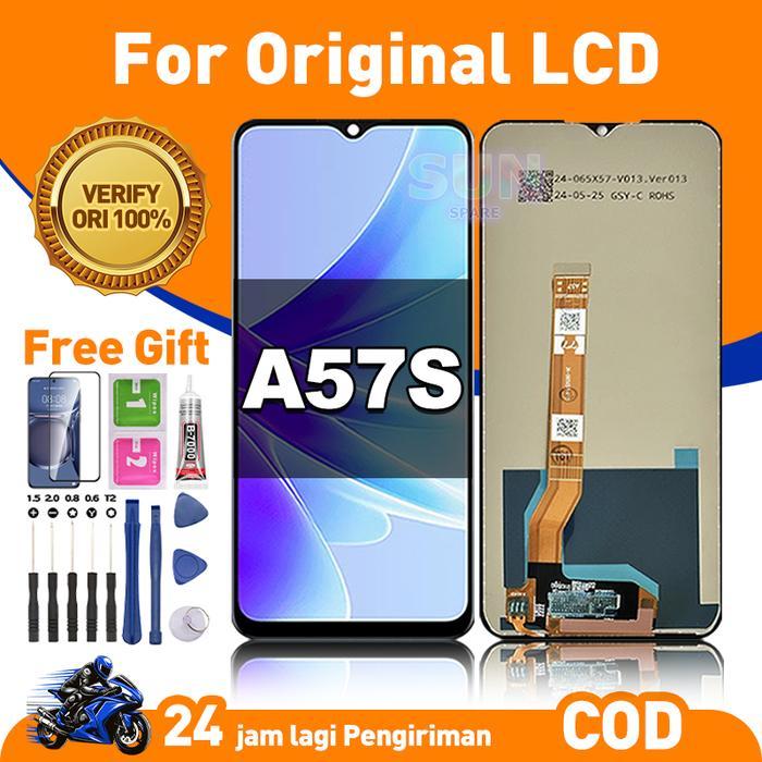 Garansi ResmiLCD For OPO A57S Layar LCD Original 100% Sertifikasi dengan Garansi Resmi 30 Hari Free