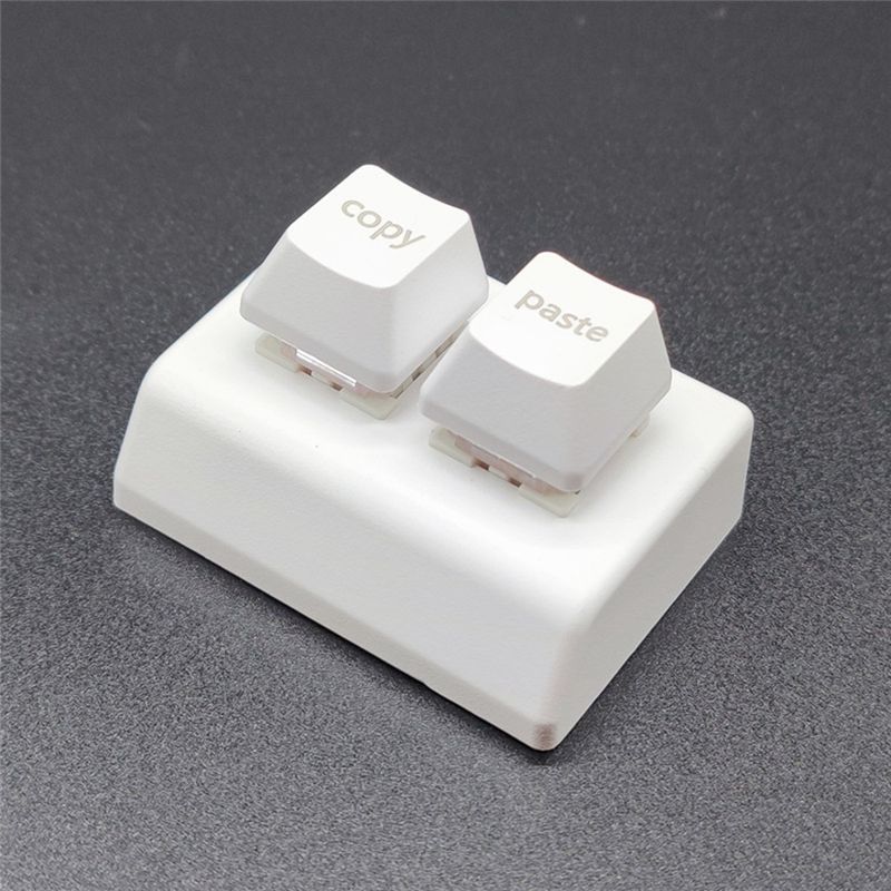 A23F-Macro Programming Keyboard RGB Custom 2 Keys Keyboard Mini Copy And Paste OSU Keyboard Gaming