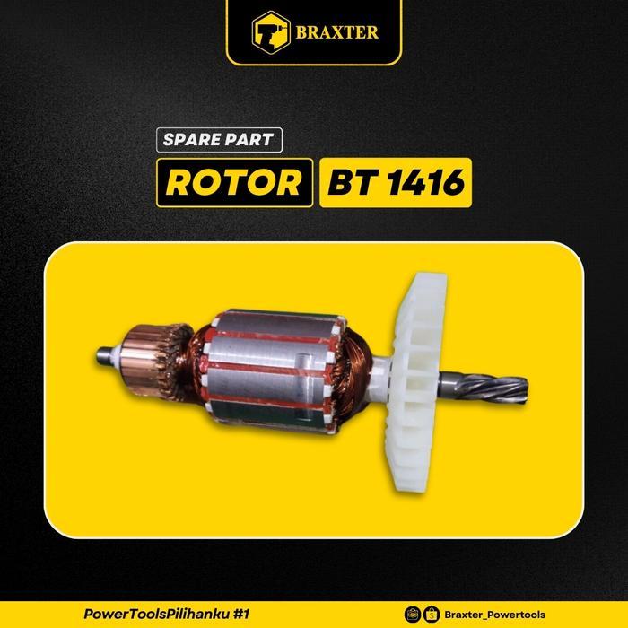 Armature / Rotor Bor Pesawat Braxter Bt1416 Spare Part