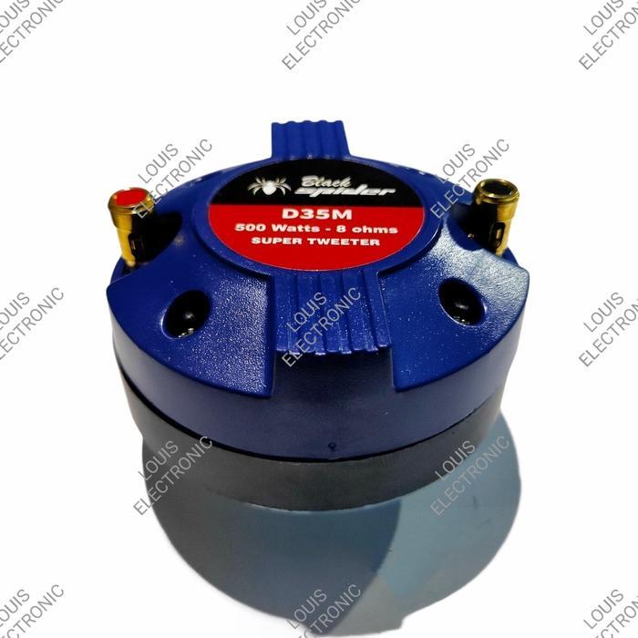 Driver Tweeter Black Spider D35M 500 Watt Original Black Spider