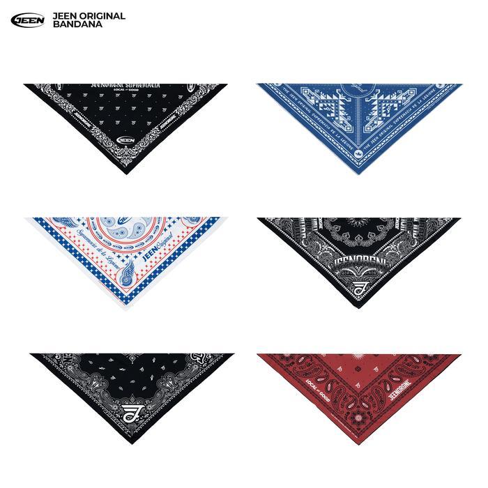 Promo Slayer Bandana - Syal Motif Paisley - Slayer Pria Wanita - Slayer Jeen Original Terlaris