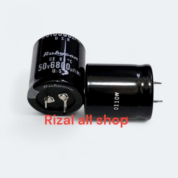 Ada Stok Elco 6800uf 50v Rubycon 6800uf 50v Epsilon