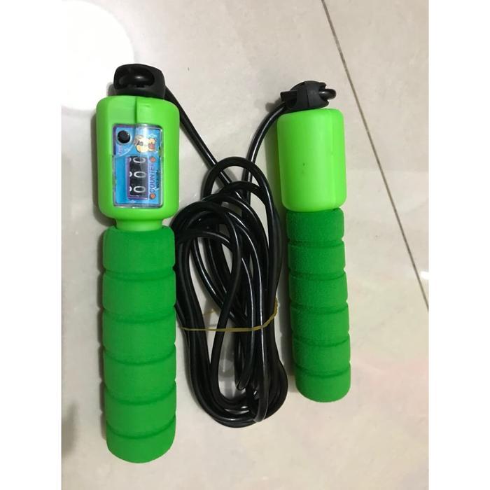 Skipping ROPE (WARNA HIJAU)/Skipping/tali lompat/lompat tali/mainan/LP
