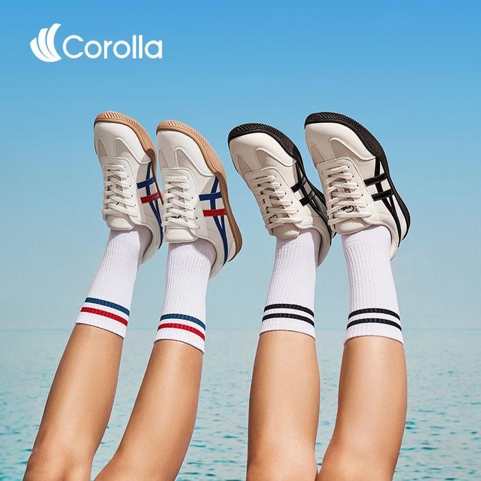 Corolla Maxi Sepatu Olahraga Wanita Nyaman Sepatu Outdoor Sekolah Sepatu Casual Samba Sport Shoes