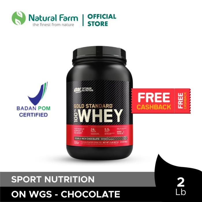 OPTIMUM NUTRITION GOLD STANDARD WHEY 2 LB FREE ON AMINO ENERGY SACHET 2 PCS