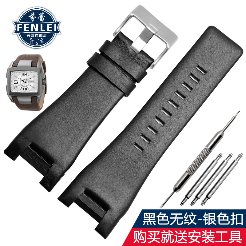 32*17mm for diesel DZ1216 DZ1273 DZ4246 DZ4247 DZ287 Genuine leather watch strap watch men watchband