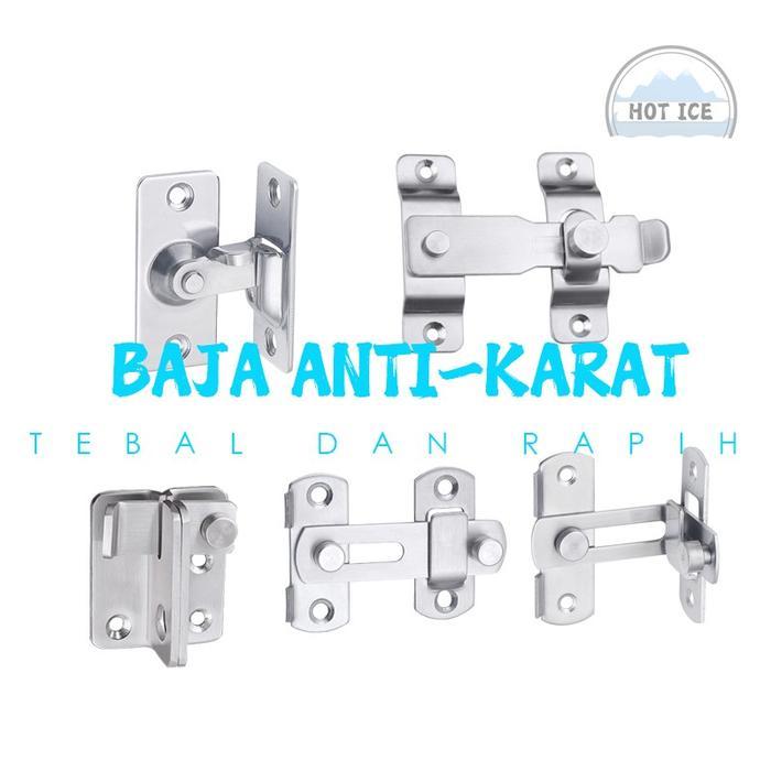 NEW Grendel overpal gembok selot slot overpal gembok Selot pintu Cantolan gembok grendel pintu