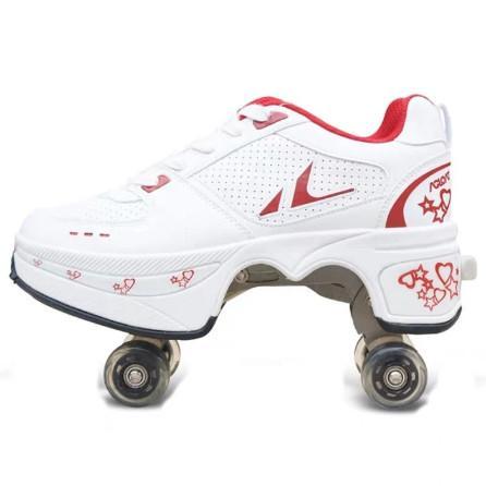 Sepatu Roda Lipat Roller Shoe Deformation Dewasa/Anak