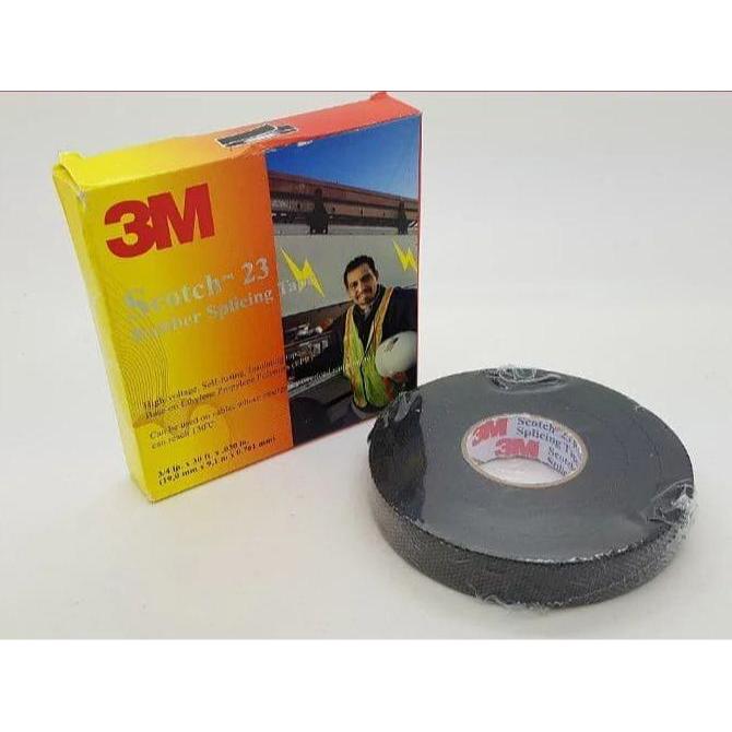 Isolasi 3M Scotch 23 - Rubber Tape Scotch23 3 M - Splicing Tape 3M