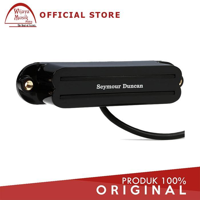 Seymour Duncan Pick-up Gitar Sgl Strat Hot Rails Strat SHR-1b 11205-02-B - Hitam